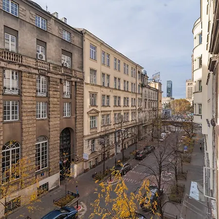 Appartement Modern Loft With Balcony! #historic Building #smart Tv #fast Wi-fi #metro Varsovie