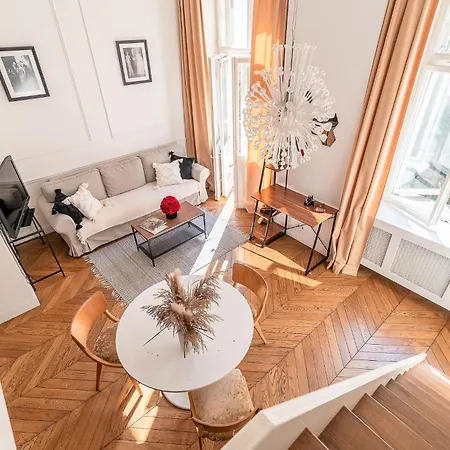 Modern Loft With Balcony Next To Mariott -600mbps Wifi Apartment Warsaw